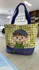 En stock, nueva temporada de regreso a clases, regalo del Día del Niño, bolsa de lona, bolsa de mano para regalo de snacks, bolsa de tela de gran capacidad
