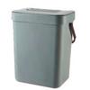 Lixeira de Cozinha Montada na Parede Empilhável Doméstica Balde de Armazenamento para Porta de Armário de Lixo de Cozinha Cesto de Papel Higiênico para Banheiro