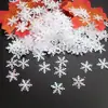 1 Paquete/300 Piezas - Copos de Nieve Navideños, Confeti de Papel para Lanzar en Fiestas, Nieve Artificial DIY Decoraciones para el Hogar