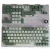 Matcha Coreano, Tailandês, Japonês, Inglês Pequeno Conjunto Completo Pbt Sublimação de Cor Xda Keycaps Adequado para 61/64/68/84/87/104