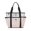 Bolsa de Almacenamiento para Ropa Bolsa de Playa Gran Capacidad Bolsa de Almacenamiento de Viaje Bolsa de Hombro para Traje de Baño Plegable Bolsa de Malla Bolsa de Natación