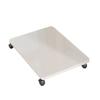 Base de caixa de armazenamento móvel Fit Box Storage Board com polia Suporte Bandeja com roda Piso Rack de armazenamento doméstico
