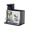 Organizador de Utensilios de Cocina de Acero Inoxidable 3 en 1 con Drenaje