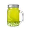 Copo Mini de Vidro Popular da Amazon 40ml com Alça, Taça de Vinho Pequena, Copo de Café Leite Chá 120ml, Copo Mason para Bar