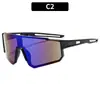 Gafas Deportivas para Senderismo al Aire Libre Ciclismo, Gafas a Prueba de Viento, Gafas de Sol de Moda Europeas y Americanas Transfronterizas, Gafas de Sol Geniales con Protección Solar