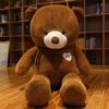 Novo Urso de Pelúcia Grande Fofo Brinquedo Boneca de Dormir para Meninas Almofada Urso Boneca de Apertar