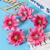 Flores Artificiales, Corona de Cabeza de Flor de Peonía Tocado Materiales DIY, Flores Falsas, Flores Artificiales para Uso en Bodas, Flores para Decoración de Caja de Regalo de Flores