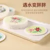 Venta de Liquidación Algodón de Pulpa de Madera Toallita Estilo Dibujos Animados Esponja de Pulpa de Madera Comprimida Paño Absorbente para Limpieza de Cocina Toallita Creativa Impresa para Lavar Platos