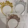 Letras Europeas y Americanas Mi Cumpleaños Diadema de Cumpleaños Accesorios para el Cabello Pedrería Metal Tocados Diosa Diadema para Fiesta de Cumpleaños