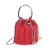 Bolso de Mano de Lujo Ligero Estilo Nuevo para Mujer, Bolso Cubo, Bolso Cruzado de Cadena de Alta Gama Versátil, Bolso de Noche para Mujer