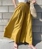 Largo Extendido 15 Colores Tela de Alta Calidad Otoño 2026 Moda Femenina Color Sólido Algodón Pantalones de Pierna Ancha Pantalones Casuales Pantalones Largos para Mujer