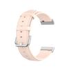 Para Fitbit versa3/versa4 pulseira de couro sense2 pulseira de nylon tela de lona tecida