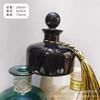 Fábrica atacado garrafa de vidro colorido garrafa de aromaterapia casa sem fogo rattan perfume garrafa vazia fragrância difusor garrafa decoração