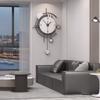 Reloj de Pared Moderno Minimalista Creativo para Uso Doméstico, Decoración de Arte de Pared, Reloj Silencioso para Comedor y Recibidor, Disponible para Dropshipping