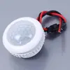 Interruptor Sensor de Cuerpo Humano Infrarrojo 220V Módulo de Cabeza Pequeña Sonda Oculta Empotrada Transmite Luz y Sonido de Pasillo