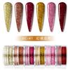 Amazon Manicure Botella de una sola pieza Brillo Ultra Fino Gradiente de Alto Brillo Decoración de Uñas Joyería Mezclada de Arcilla Hecha a Mano DIY