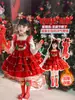 Ropa Navideña Infantil Niñas Performance Lolita Falda Tutú Invierno 2025 Vestido de Princesa para Niñas