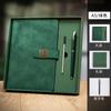 Cuaderno de Negocios Personalizado con Logo Imprimible, Actas de Reuniones de Oficina Corporativa, Libreta con Hebilla, Personalización de Cuaderno A5