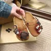 Lindas Sandalias Birkenstock de Dibujos Animados para Niñas, Para Uso en Exteriores, Nueva Colección Primavera 2025 Estilo Perezoso Birkenstock Sandalias Cerradas de Suela Gruesa