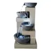 Fuente de cascada de escalones de comercio exterior personalizada para patio de villa y club social, decoración de paisaje con agua circulante, venta directa de fábrica