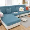 2026 Nueva Funda de Sofá de Chenilla Color Sólido Estilo Simple Funda de Sofá Universal Todo Incluido Funda de Sofá de Tres Plazas Una Funda para Sillón