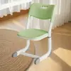 Cadeira Elevatória Escolar Simples, Cadeira para Estudo em Casa, Cadeira de Escrita para Aluno do Ensino Fundamental, Banco para Mesa Infantil, Cadeira com Encosto para Quarto de Estudante