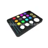 Set de Pintura Facial a Base de Agua 12 Colores Caja Redonda para Pintura Corporal Fácil de Limpiar para Niños y Adultos