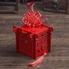 Creativo Chinoiserie Chinoiserie Linterna Recorte de Madera Caja de Dulces para Boda Clásica Caja de Dulces para Boda Mochila Caja de Regalo