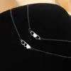 Cadena Cruzada de Acero Inoxidable Transfronteriza Europea y Americana Pulsera Collar de Pareja Hueco Joyería al por Mayor para Hombres y Mujeres