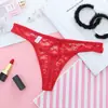 Roupa Íntima Feminina Cintura Baixa Tamanho Único Laço Renda Transparente Roupa Íntima Sexy Tentação Triângulo Formato T Calcinha T