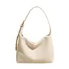 Bolso de Hombro Tejido de Cuero Suave Estilo Coreano Estilo Ins para Mujer 2026 Verano Nuevo Bolso de Mano Simple para el Uso Diario Moderno