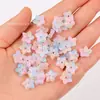 Vidrio Checo de 10 mm Flor Puntiaguda Accesorio Vintage para el Cabello Pasador para Niños Pulsera Pasador DIY Accesorios para Ropa Hanfu