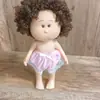 Solo AccesoriosMuñeca Española de Papa Mia de 24 CM con Pantalones Cortos con Adorno de EncajeBody Anti-Manchas Muñeca MIA