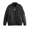 Jaqueta militar estilo japonês para primavera e outono, masculina e feminina, jaqueta casual da força aérea, casaco resistente à água 12993