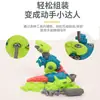 Juguete de dinosaurio desarmable transfronterizo educativo para niños destornillador manual DIY modelo ensamblado juguete ventas directas de fábrica