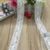 Accesorios de Encaje DIY Encaje Elástico de Fujian En Stock Suministro 3032 # Ancho 3.5cm