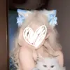 Diadema de Orejas de Gato Azules para Mujer Dulce Lolita Comic-Con Peluche de Gato Niña Orejas de Bestia Accesorios para el Cabello Tarjeta