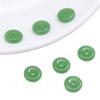 Fivela de imitação de vidro jade faça você mesmo colar pulseira acessórios de roupas esmalte tecido à mão material de contas