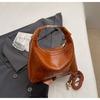 Bolso Maillard de textura premium para mujer, bolso de hombro con textura vintage, bolso cruzado para uso diario, otoño 2024