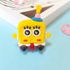 XQ384 Venta caliente transfronteriza serie Bebé Esponja muñeco de goma blanda colgante ropa para niños zapatos para niños accesorios decorativos de dibujos animados DIY