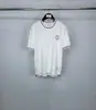 Venda Direta de Fábrica Tb Verão Novo Estilo Círculo Cachorro Cor Listrado Fio Gola Redonda Manga Curta Camiseta Casual para Homens e Mulheres