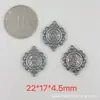1-21 Plata Antigua Retro de Shanxi con Doble Oreja Accesorios DIY Pulsera de Plata Sanqi Hilo para la Mano Adornos Wenwan Accesorios