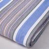 Sábana de Cama Lisa Tejida a Rayas de Colores Hecha de Tela Gruesa Tradicional, Adecuada para Uso Doméstico, Lavable a Máquina, Pieza Única