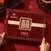 Libro de Registro de Regalos al por Mayor, Libro de Invitados 3D con Relieve para Bodas, Venta Directa de Fábrica de Suministros para Bodas