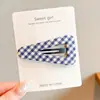 Pinza para el Cabello de Lana con Estampado de Leopardo para Otoño e Invierno para Mujer, Elegante Pinza para Flequillo Lateral, Pinza BB de Gama Alta para Pelos Sueltos, Pasador de Moda Estilo Retro