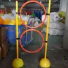 Equipo de Entrenamiento para Drones Marcador de Pista Estándar Conector de Poste para Anilla de Agilidad Clip de Hebilla Equipo de Entrenamiento de Fútbol