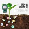 Detector de humedad del suelo, pH, fertilidad, fertilizantes, nutrientes, humedad, medidor de humedad seca, detector tres en uno