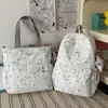 Mochila de estilo coreano con estampado de estrellas: ligera, versátil, moderna, adecuada para estudiantes de secundaria y preparatoria, con gran capacidad y se puede llevar como bolso de hombro o bolso de mano