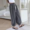 Calça Casual de Verão para Meninas 2025 Moda Feminina Estilo Coreano Tendência Cool Calça Saruel Calça Harem