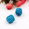Accesorios para Difusor de Aroma de Bola de Ratán Hecha a Mano Decoración Navideña Accesorios para Difusor de Aroma sin Llama Palitos Volatilizadores Diámetro 3CM Núcleo de Ratán Bola de Ratán